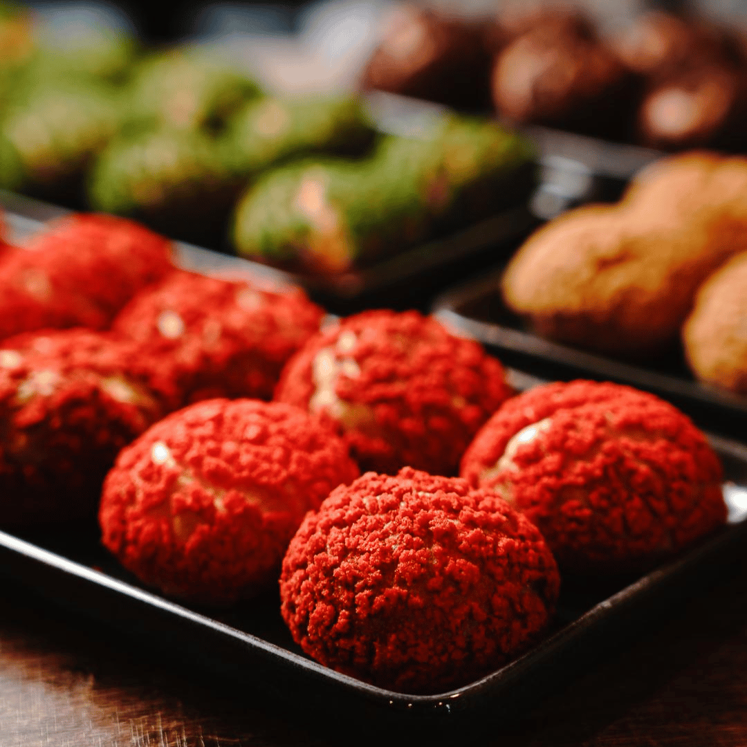 Pandan cream puff Vietnamese dessert Adelaide – An Nam Quan