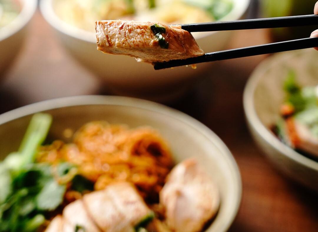 Vietnamese lemongrass chicken rice bowl Adelaide – An Nam Quan restaurant