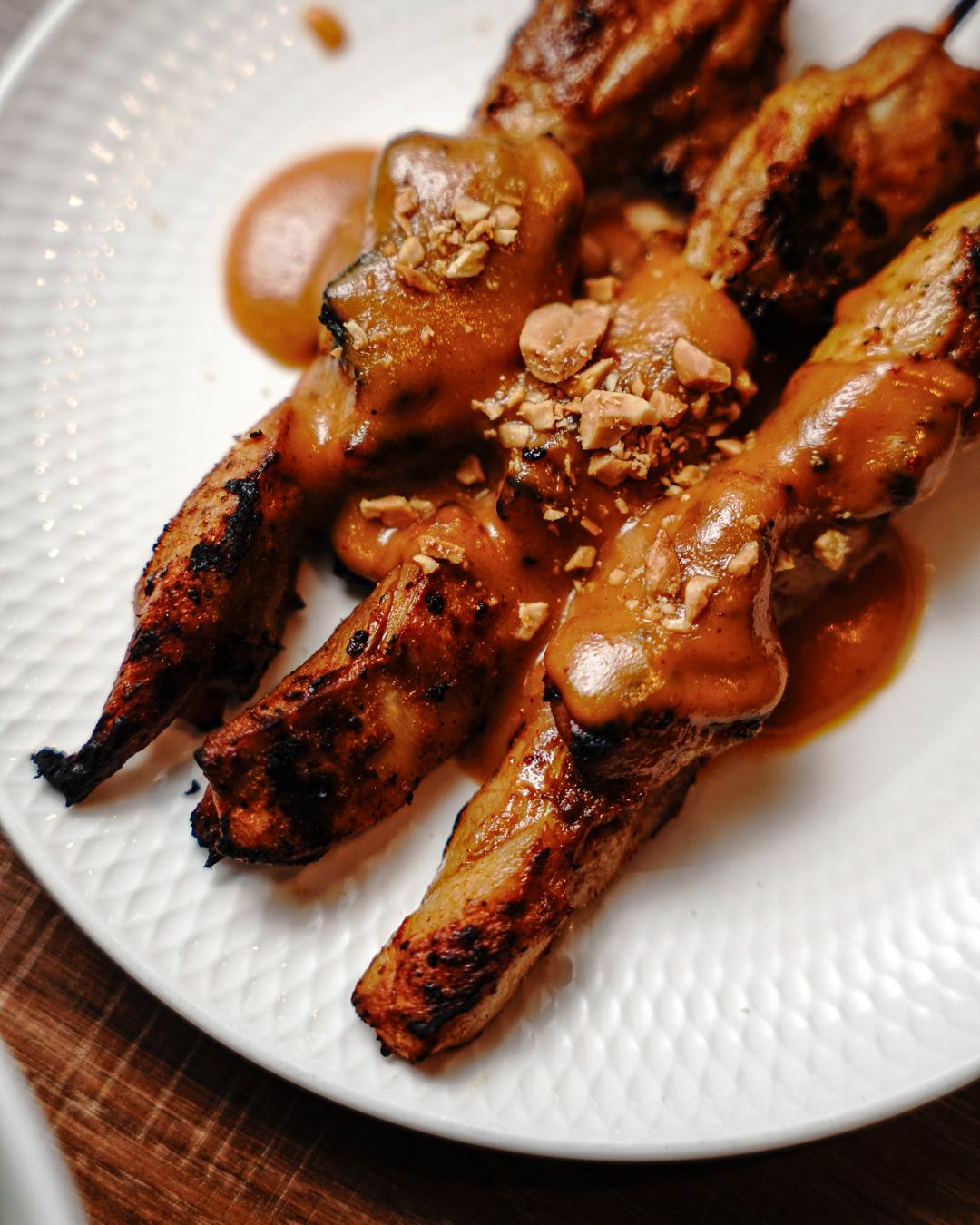 Satay Chicken Skewers