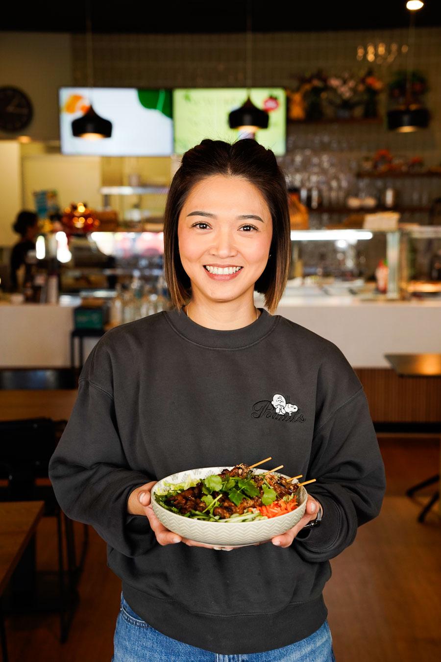 Fresh taro and pandan cream puffs Adelaide dessert – An Nam Quan